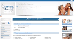 Desktop Screenshot of dentistasbrasil.com