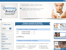 Tablet Screenshot of dentistasbrasil.com